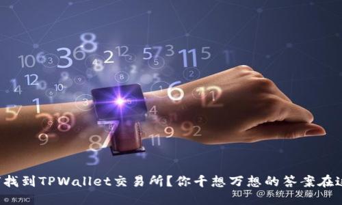 如何找到TPWallet交易所？你千想万想的答案在这里！