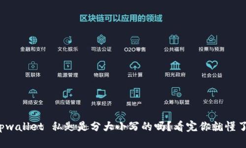 tpwallet 私匙是分大小写的吗？看完你就懂了！