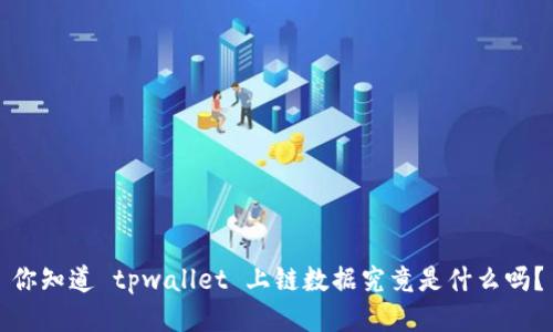 你知道 tpwallet 上链数据究竟是什么吗？