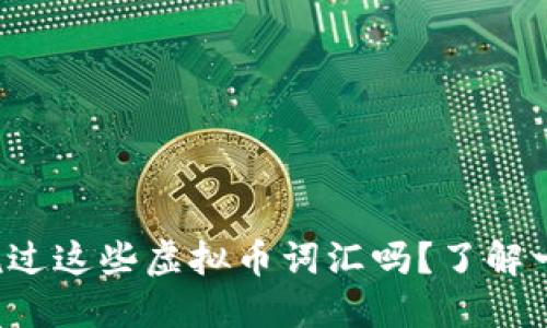 你听说过这些虚拟币词汇吗？了解一下吧！