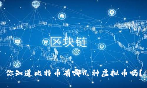 你知道比特币有哪几种虚拟币吗？